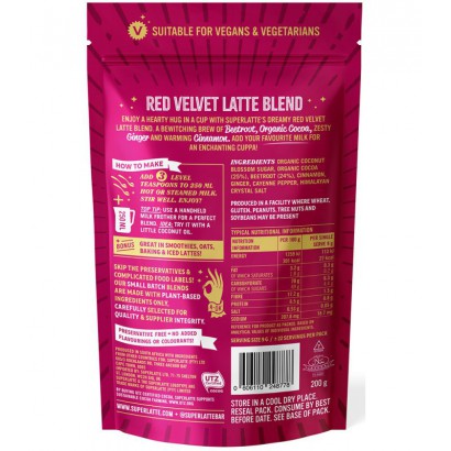 Red Velvet Latte 200 gram SuperLatte